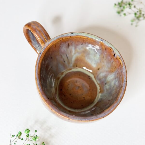 Filiżanka ceramiczna z roślinami 250 ml
